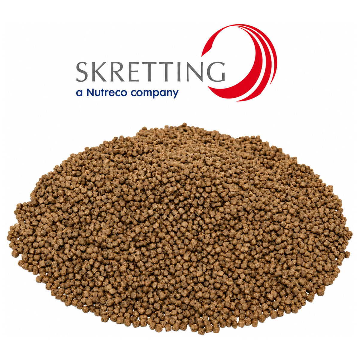 Skretting Expander Pellets – drijvende pellets met Skretting-logo