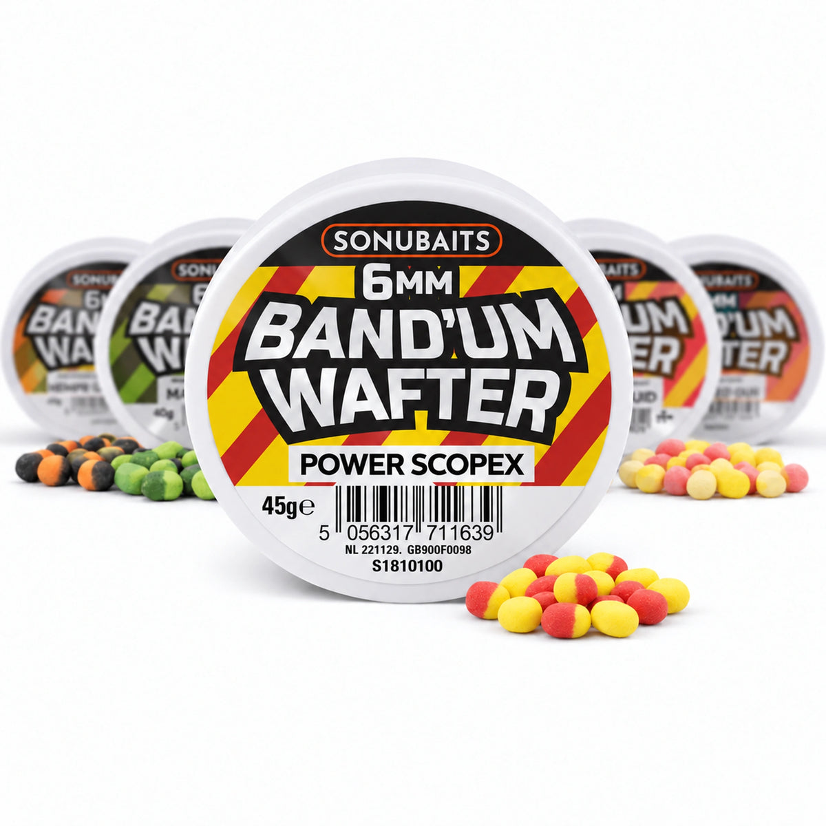 Sonubaits Band'Um Wafters – overzicht met Power Scopex 6mm