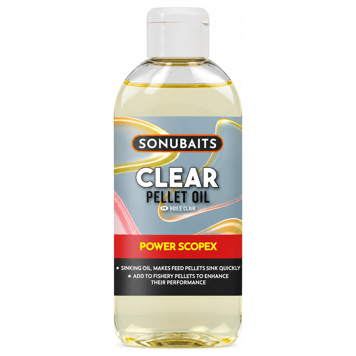 Sonubaits Clear Pellet Oil Power Scopex 200 ml