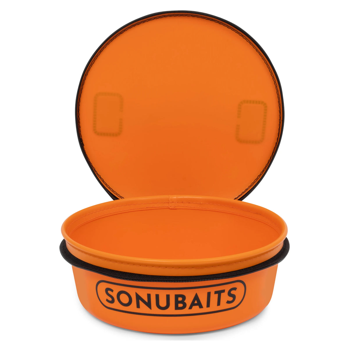 Sonubaits EVA Mixing Bowl Bucket Topper 10L – geopend vooraanzicht