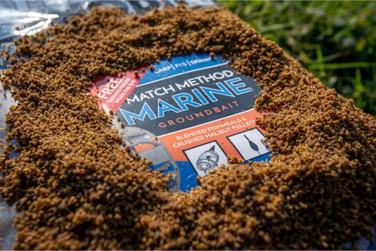 Sonubaits Match Method Mix Marine verpakking in aangemaakt voer