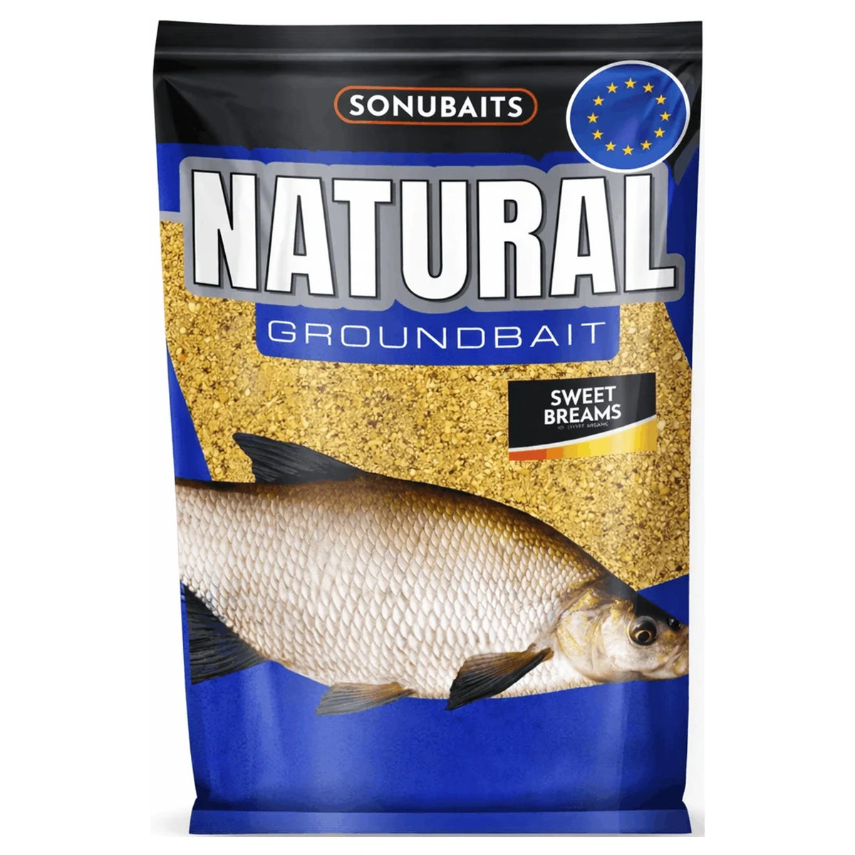 Sonubaits Natural Sweet Breams grondvoer verpakking met brasem