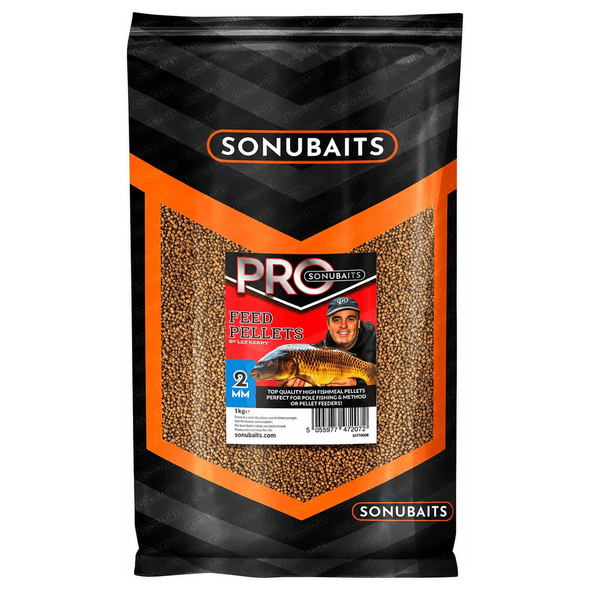 Sonubaits Pro Feed Pellets 1kg – 2mm voerpellets