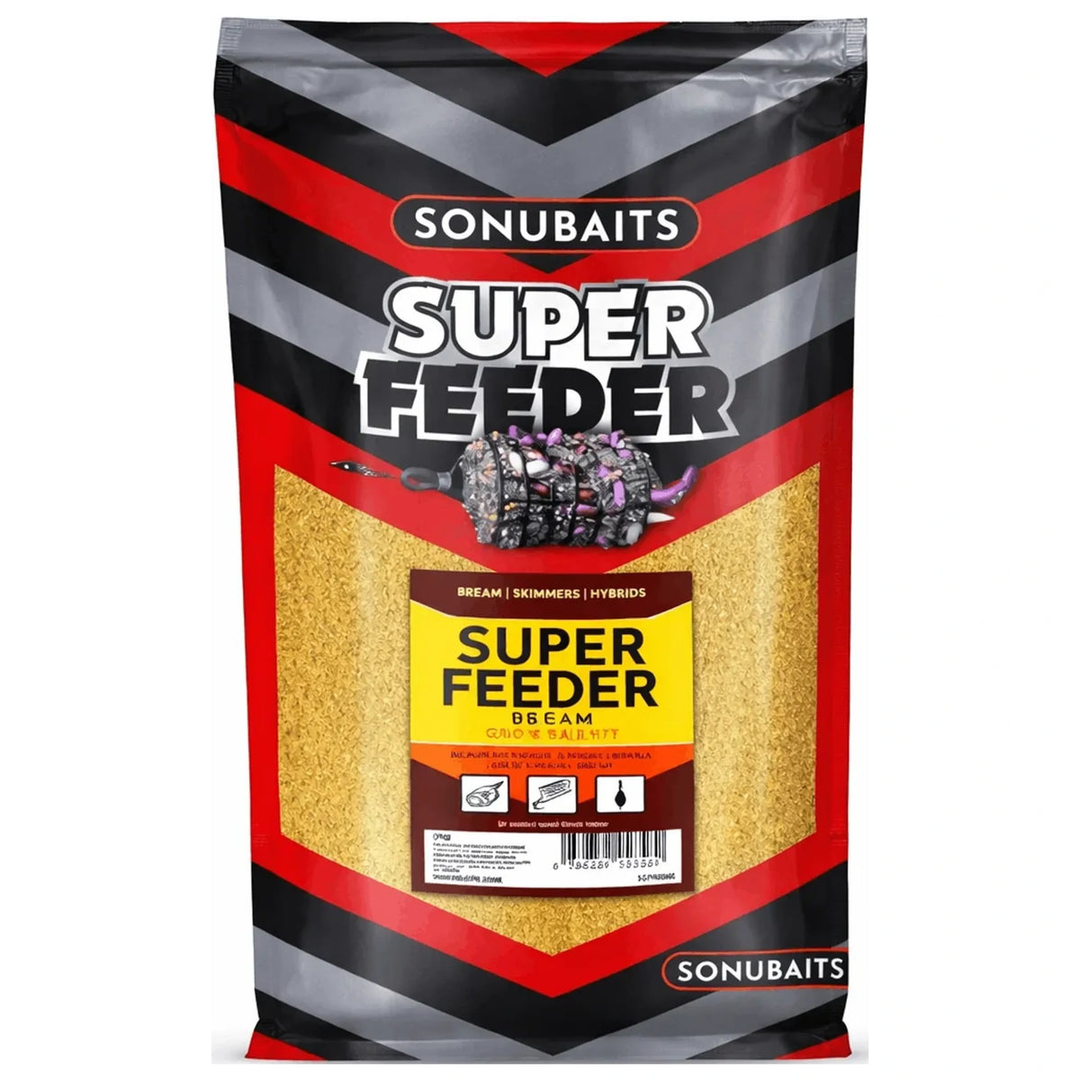 Sonubaits Super Feeder Bream feedervoer voor brasem 2 kg