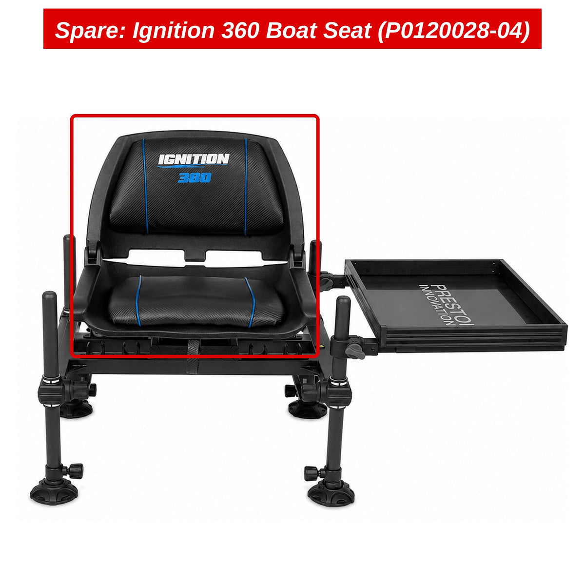 Spare: Ignition 360 Boat Seat (P0120028-04)