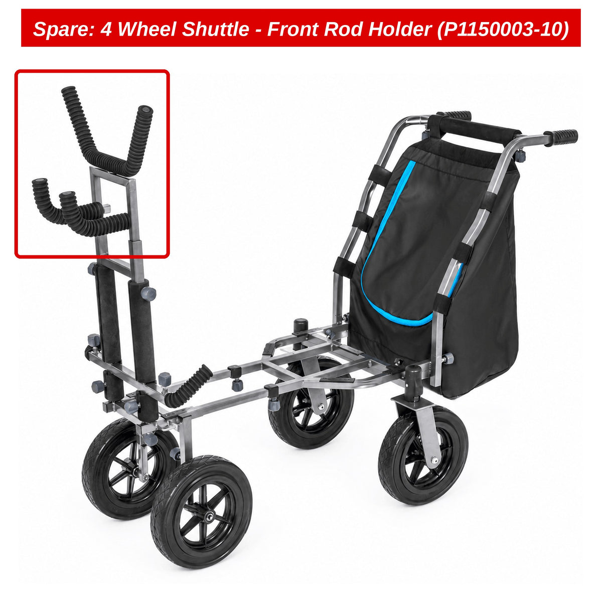 Spare: 4 Wheel Shuttle - Front Rod Holder (P1150003-10)
