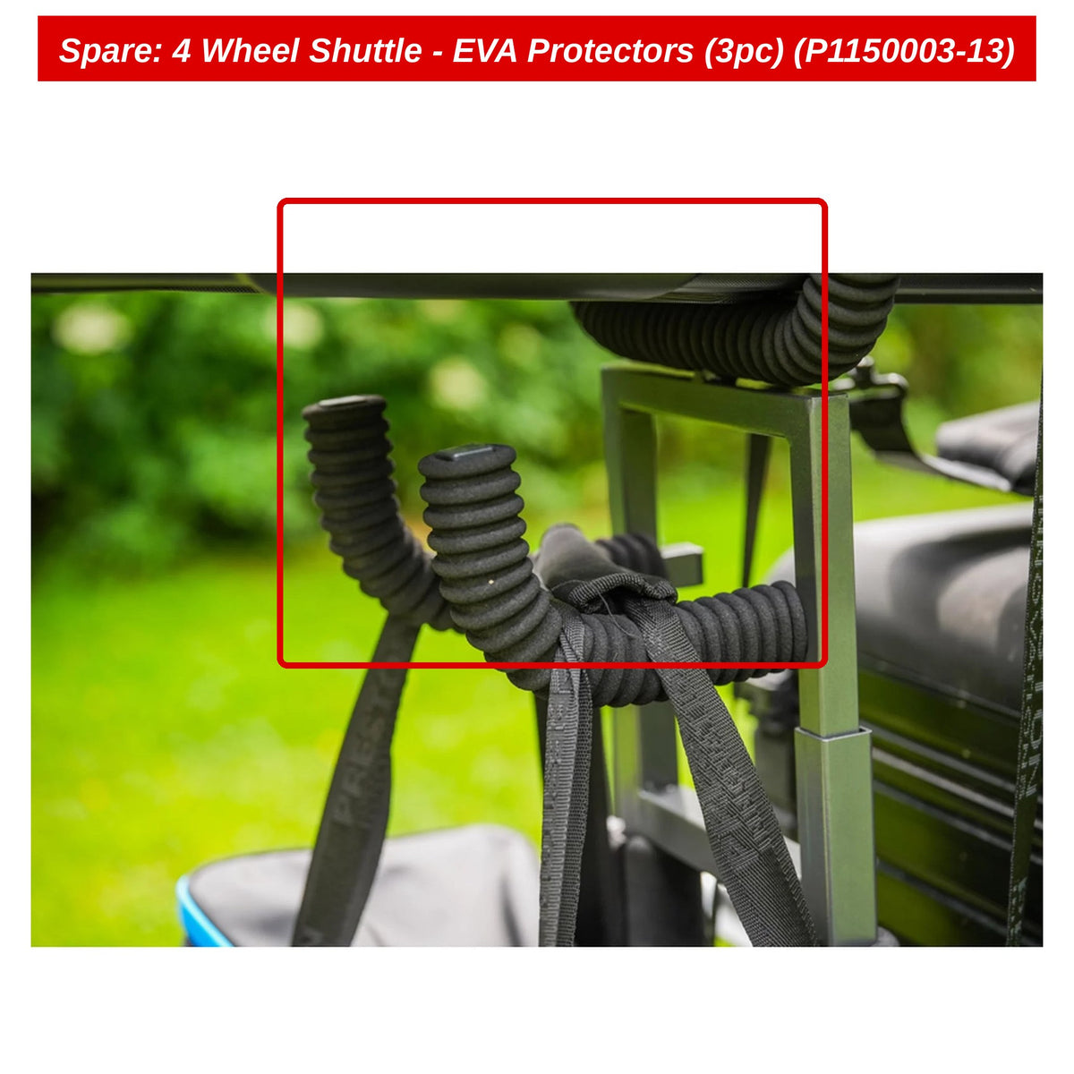 Spare: 4 Wheel Shuttle - EVA Protectors (3pc) (P1150003-13)