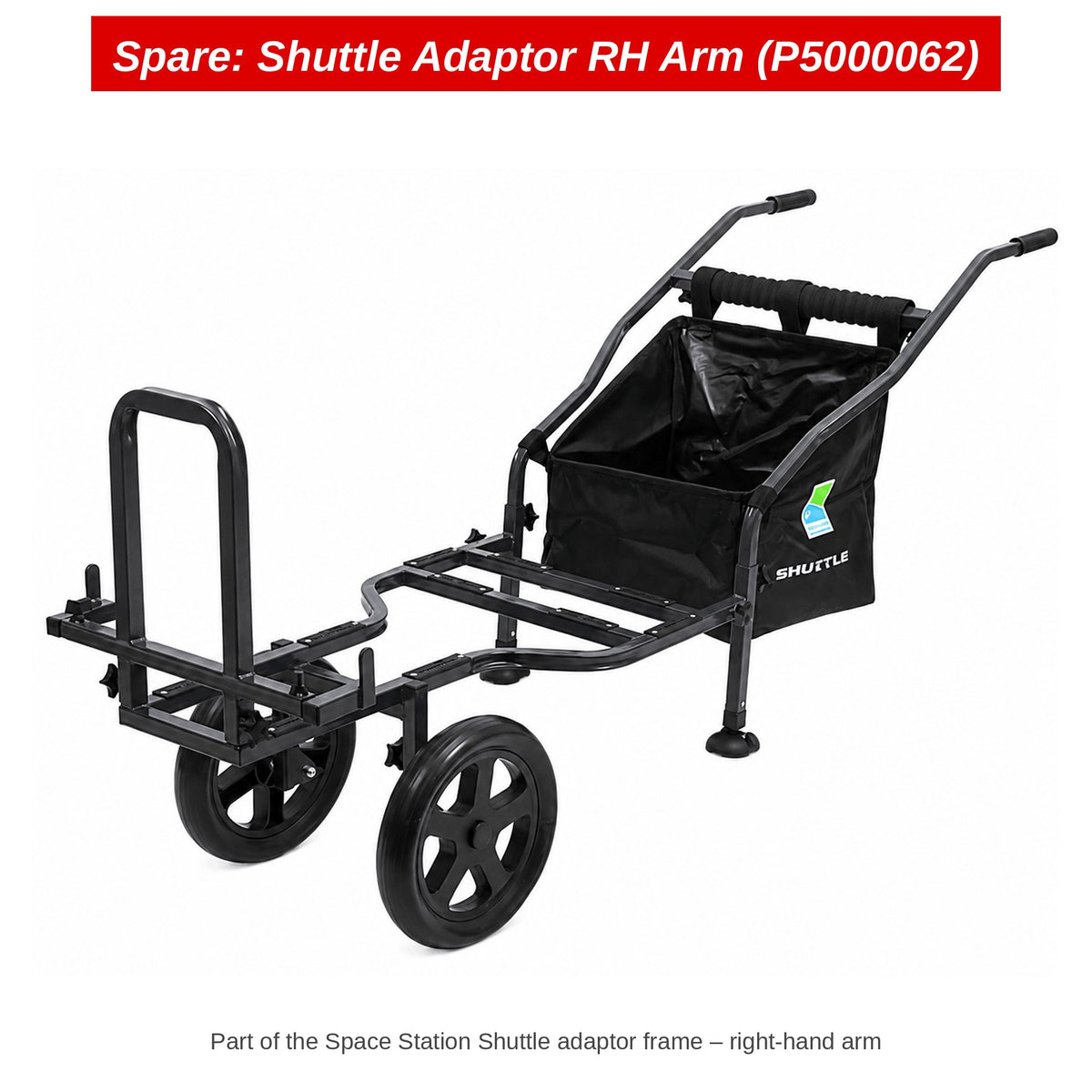 Spare: Shuttle Adaptor RH Arm (P5000062)