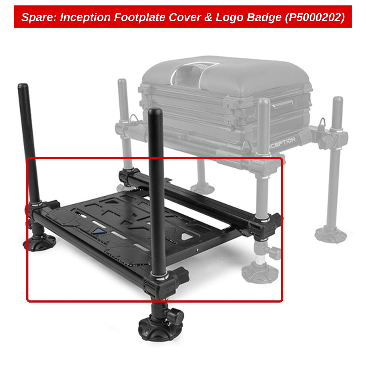 Spare: Inception Footplate Cover & Logo Badge (P5000202)