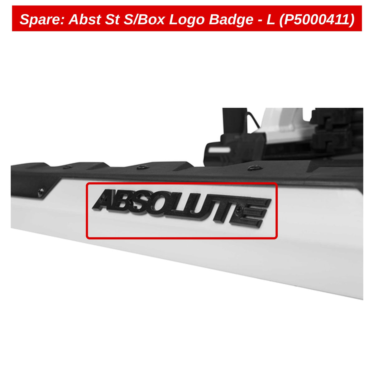 Spare: Abst St S/Box Logo Badge - L (P5000411)