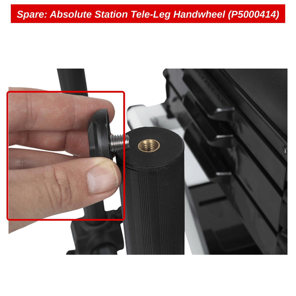 Spare: Absolute Station Tele-Leg Handwheel (P5000414)