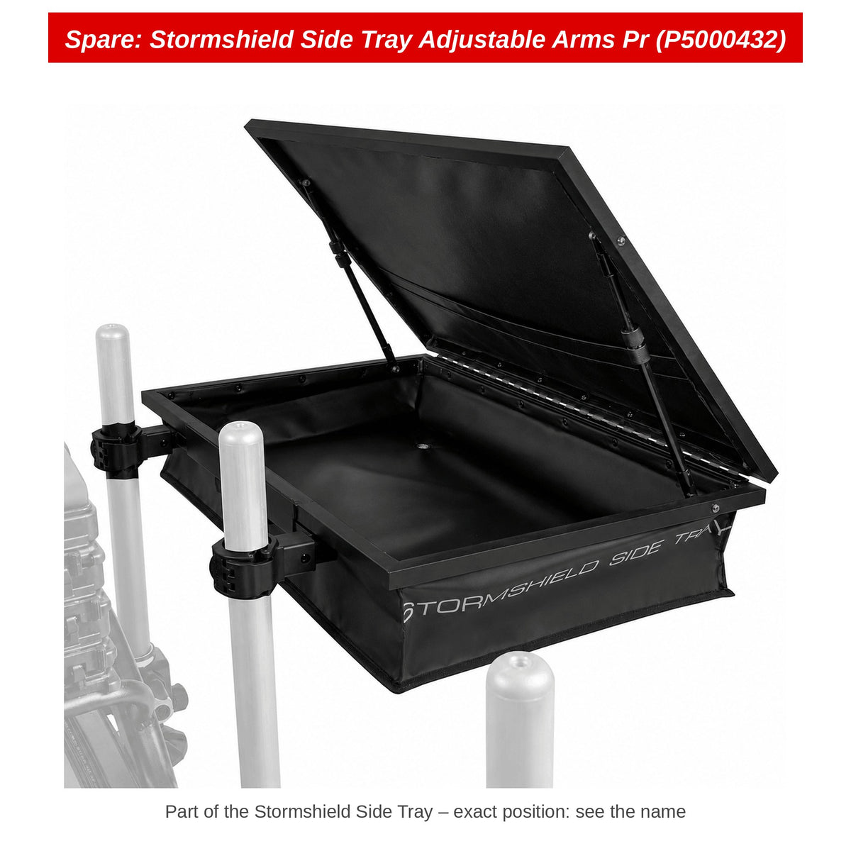 Spare: Stormshield Side Tray Adjustable Arms Pr (P5000432)