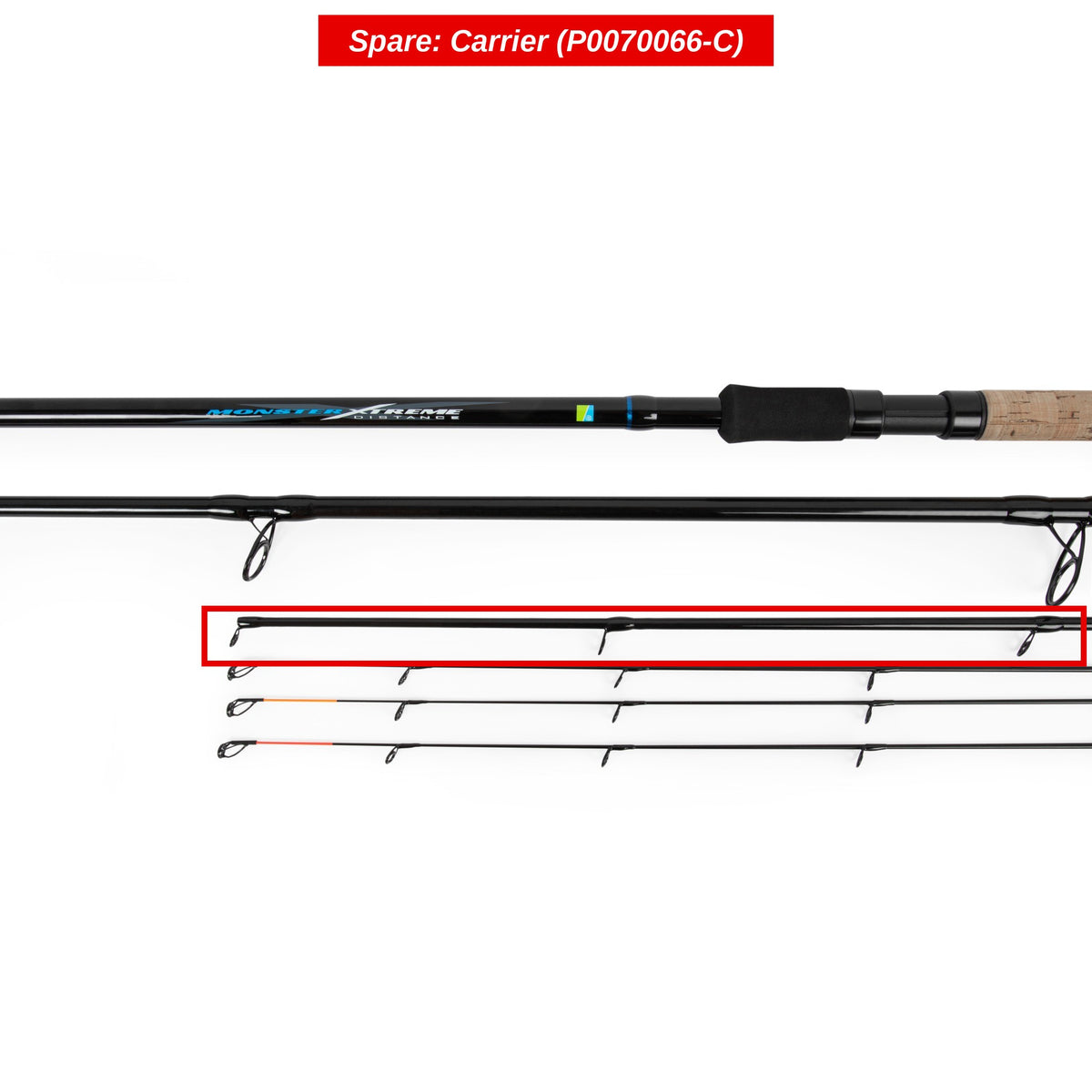 Monster Xtreme Distance Feeder – Rutenteile für Feederruten (auf Bestellung)