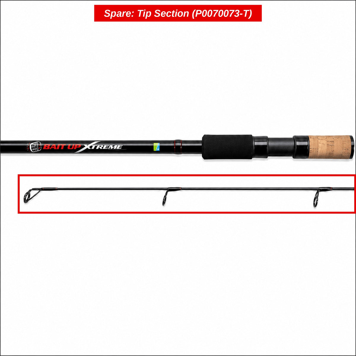 Bait Up Xtreme 3.0m / 3.6m – Rod sections for feeder rod (to order)