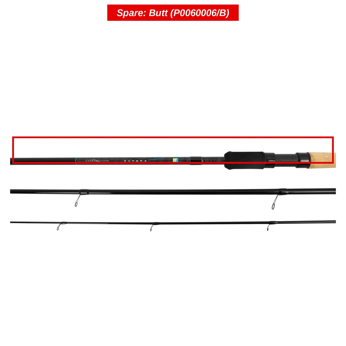 Supera X Float Rods – Hengeldelen voor Wagglerhengel (op bestelling)