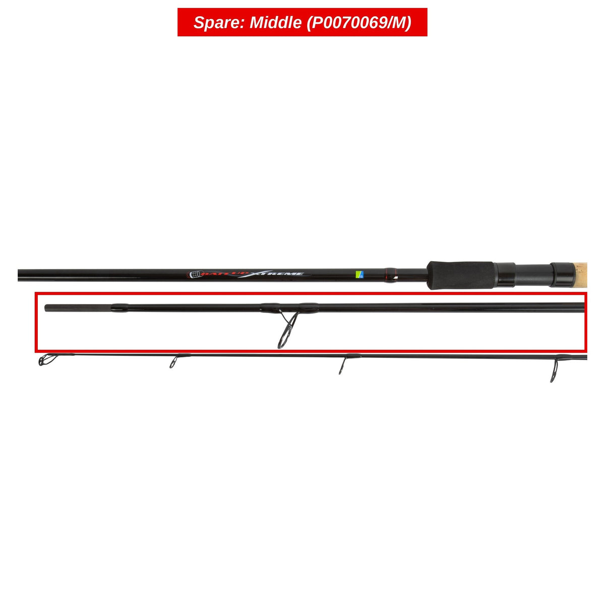Bait Up Xtreme 3.0m / 3.6m – Rod sections for feeder rod (to order)