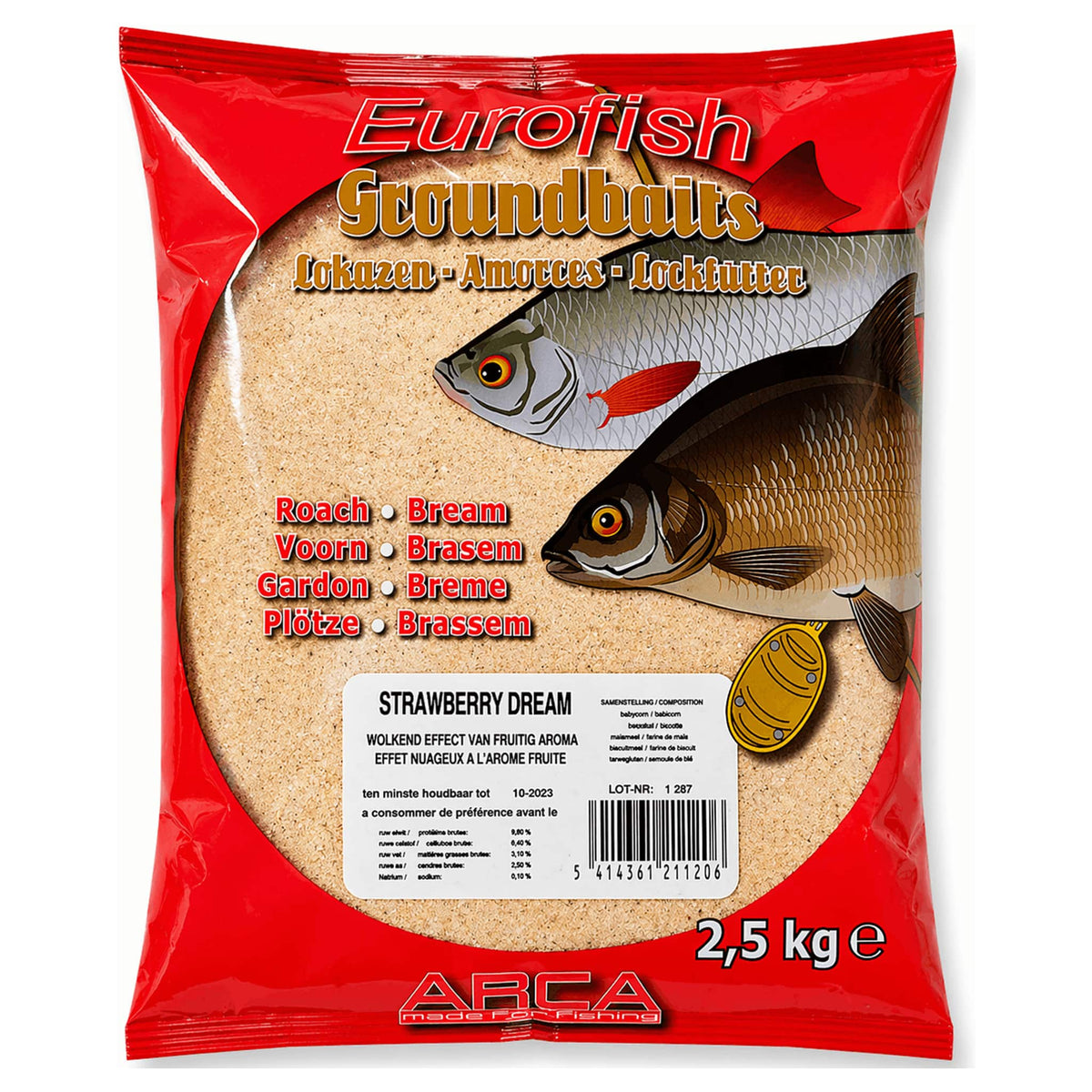 Eurofish Strawberry Dream 2,5 kg verpakking