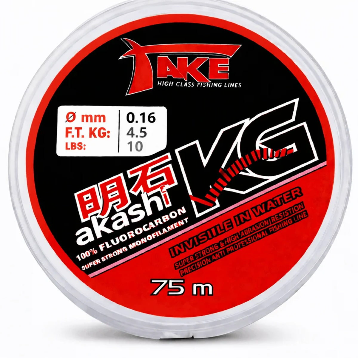 TAKE Akashi Kilo 75 m – nylon vislijn 0,16 mm