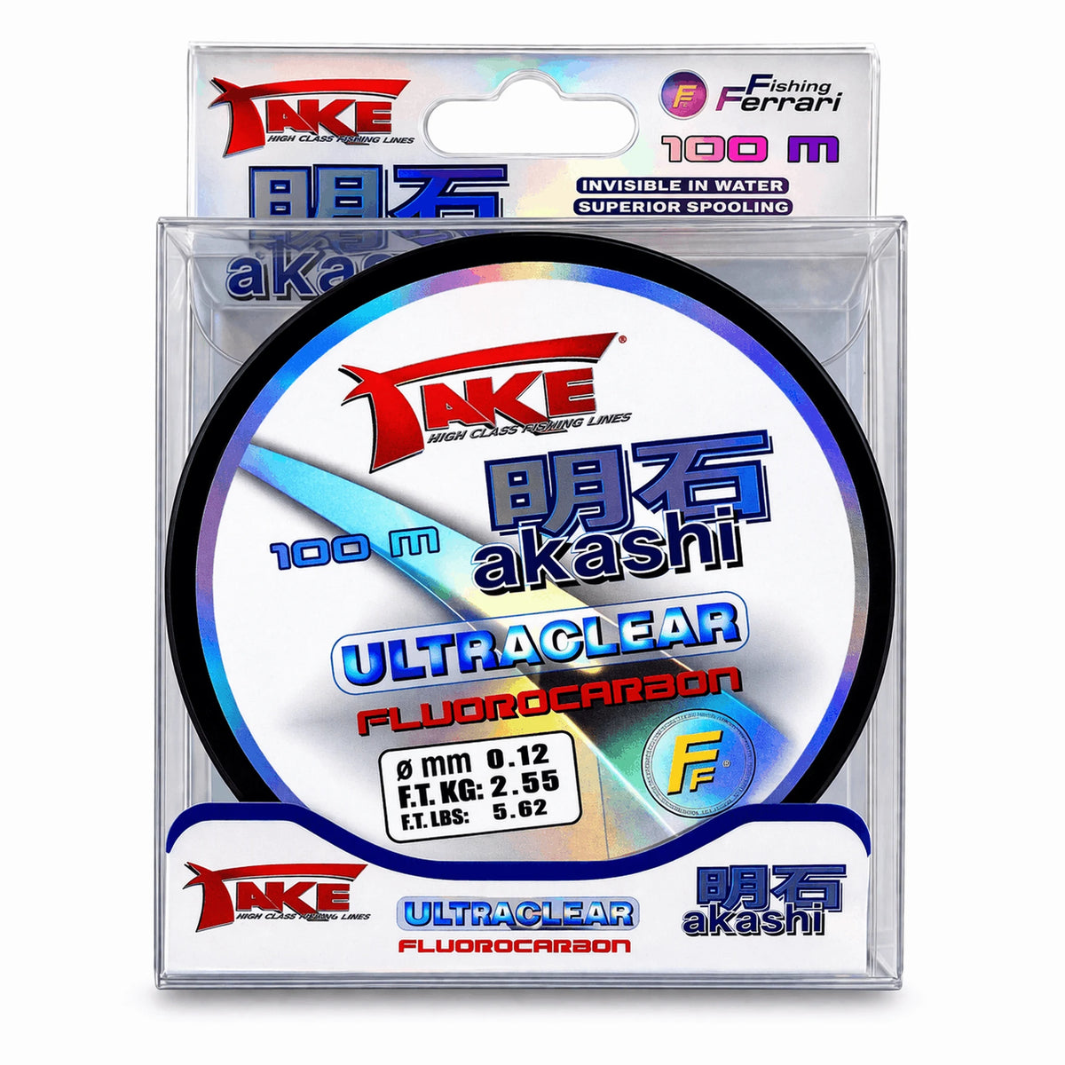 TAKE Akashi Ultraclear 100 m – 0,12 mm