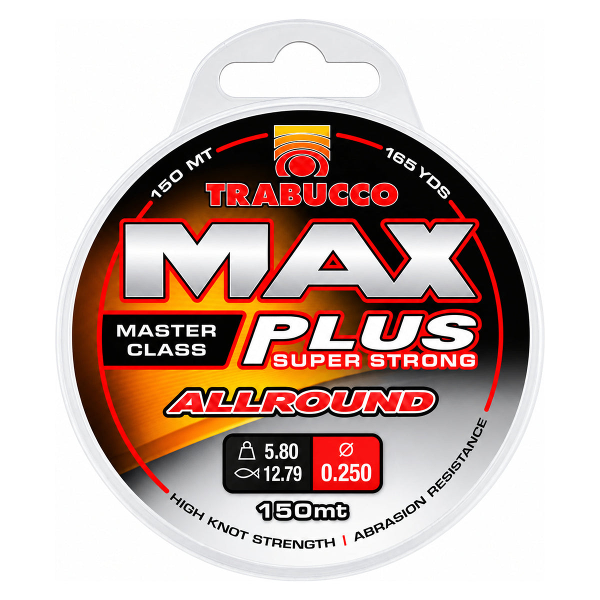 Trabucco Max Plus Allround – verpakking nylon vislijn 150 m met diameter 0.250 mm