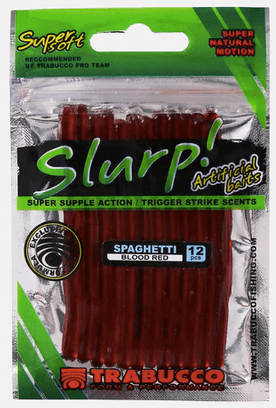 trabucco slurp bait spaghetti blood red