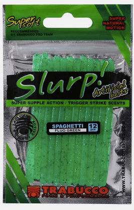 trabucco slurp bait spaghetti fluo green