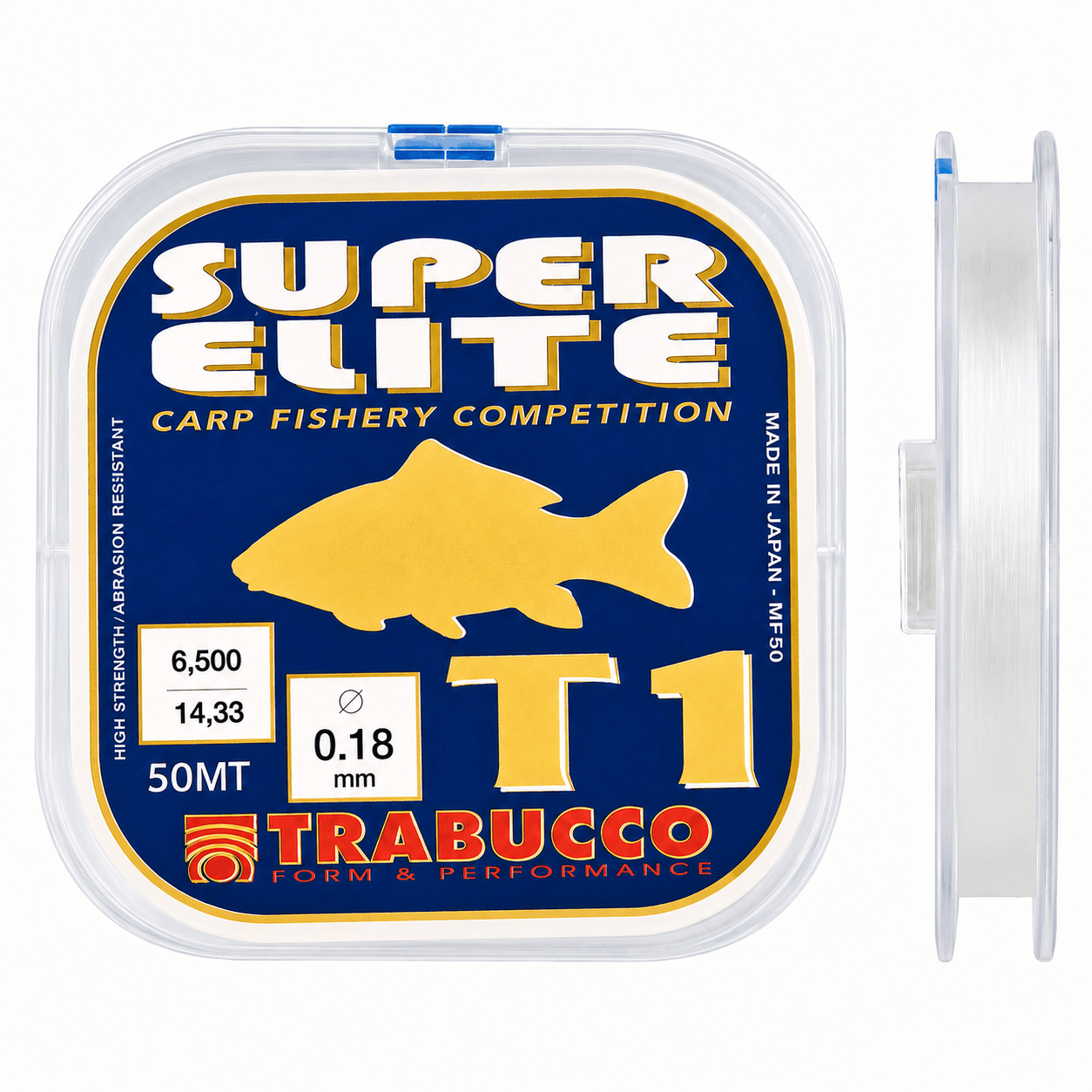 trabucco-super-elite-T1-carp-50m-nylon-018mm