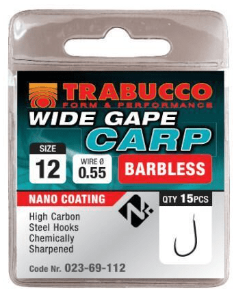 Trabucco wide gape carp barbless