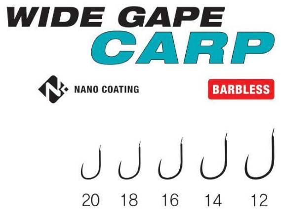 Trabucco wide gape carp barbless