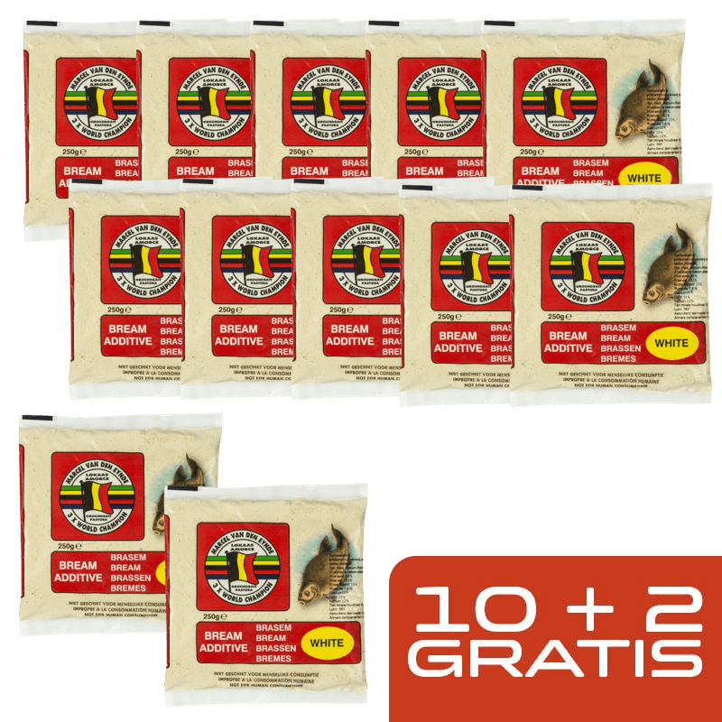 BRASEM WIT 250g - 10 + 2 GRATIS 🎁 Pakket Deal