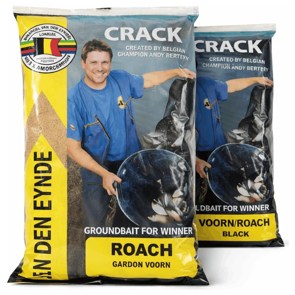 Van Den Eynde voornvoer met Roach- en Voorn/Roach Black-verpakking