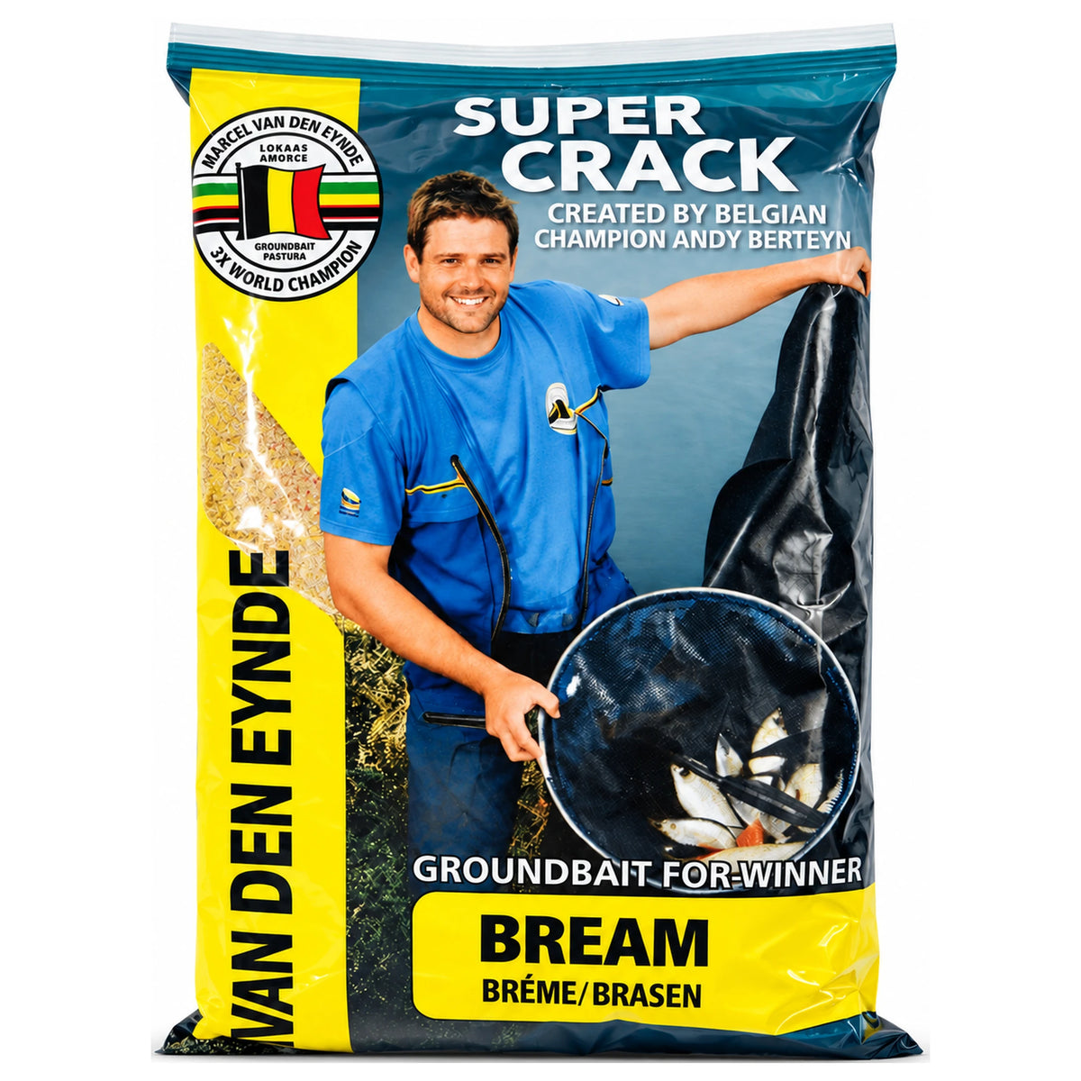 Van Den Eynde Super Crack Bream Naturel 1 kg – brasemvoer