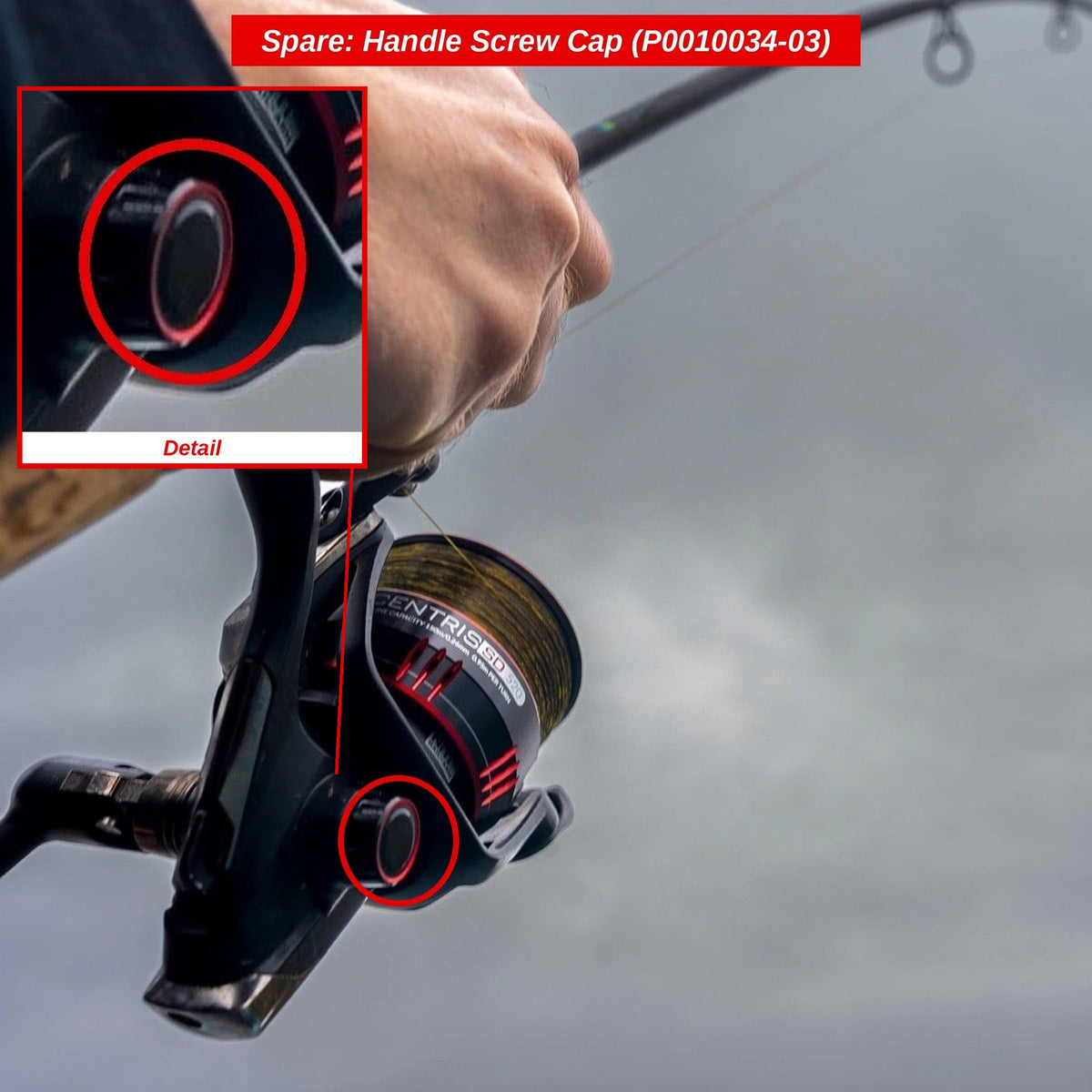 Centris SD Reels – Ricambi per mulinello (su ordinazione)