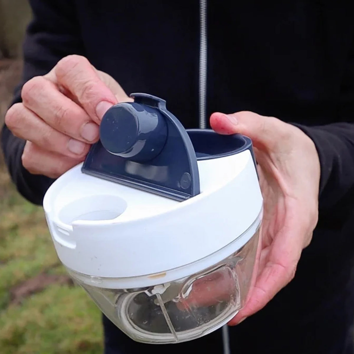 Zebco Trophy Bait Chopper – detailafbeelding 7 van de handmatige hakmolen voor aas