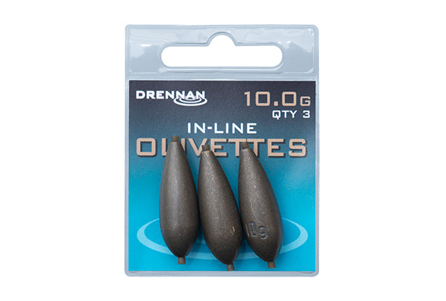 drennan in-line olivettes 10g