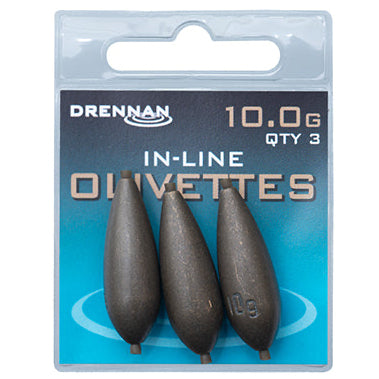 drennan in-line olivettes 10g