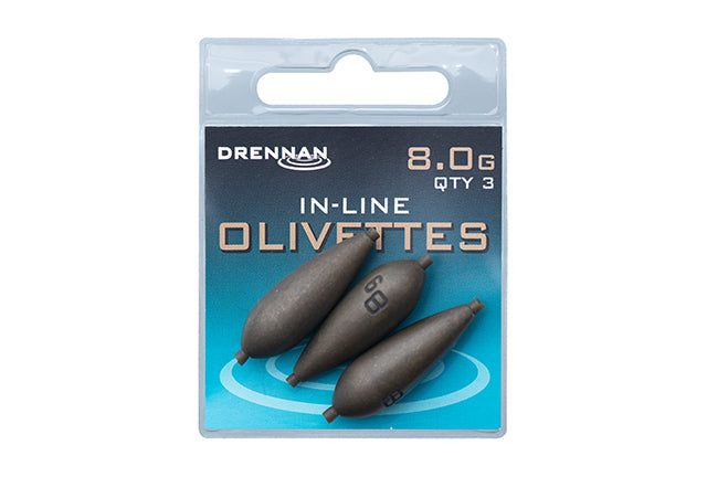drennan in-line olivettes 8g