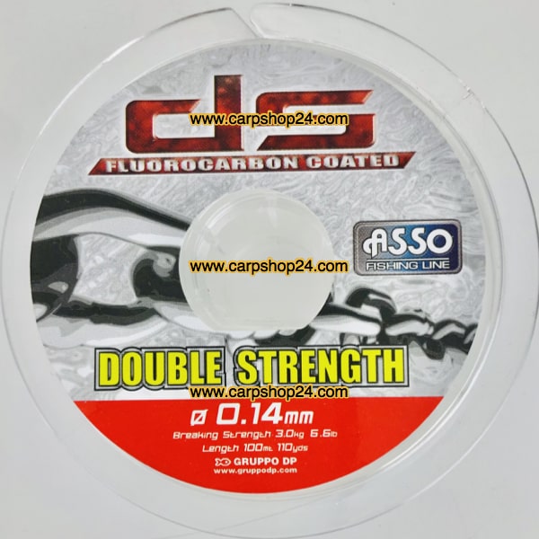 Asso Double Strength Fluorocarbon Coated 0.14mm