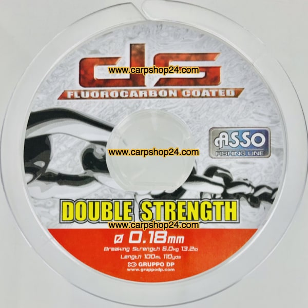 Asso Double Strength Fluorocarbon Coated 0.18mm