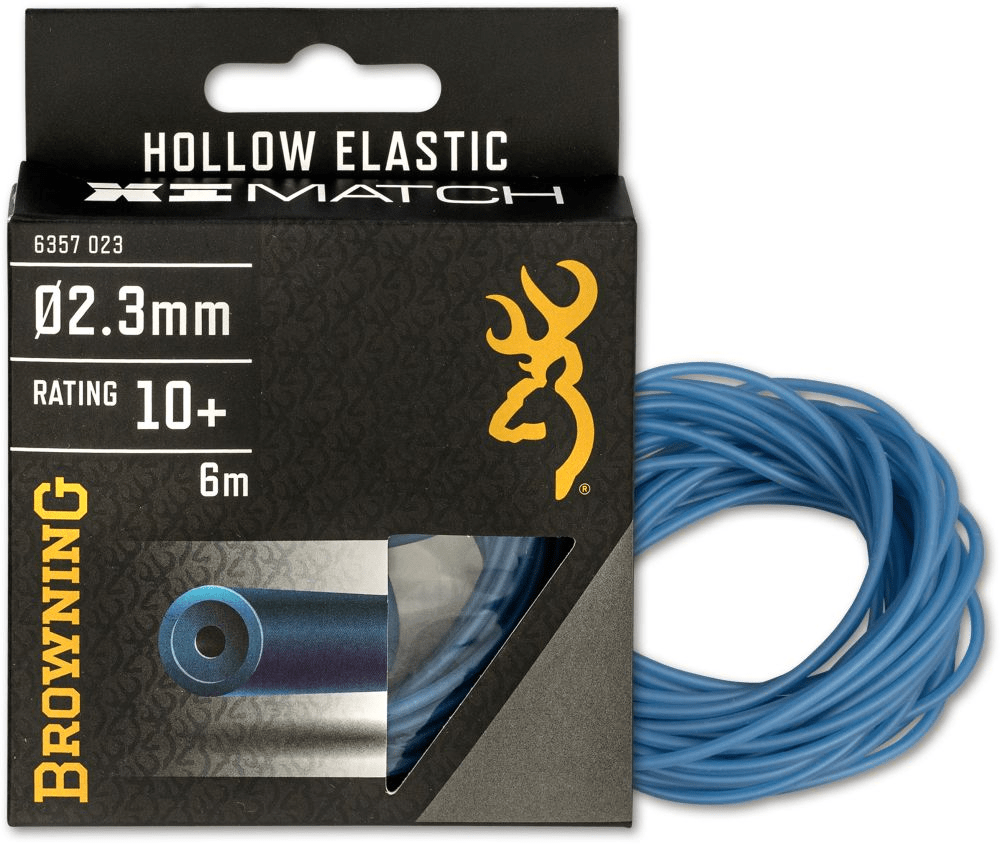 Browning xi-match holle elastiek hollow elastic 6m 2.3mm Blue