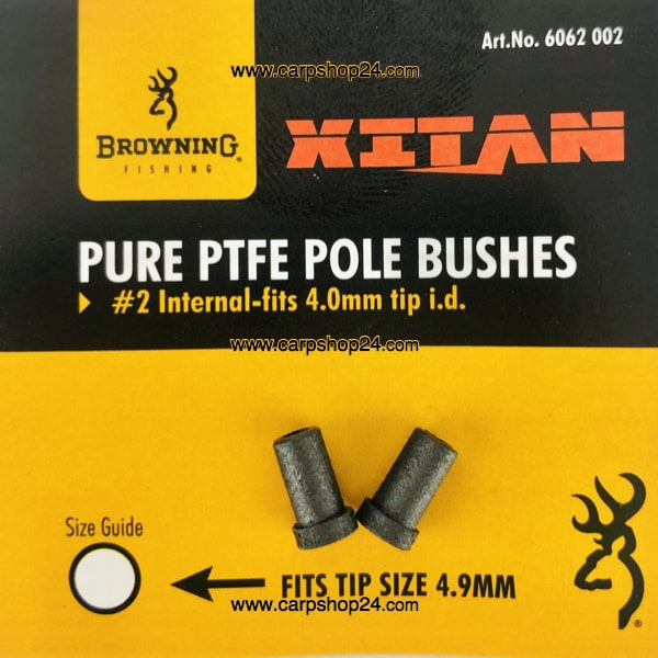 Browning Xitan Pure PTFE Pole Bushes Binnenbussen 2 6062002