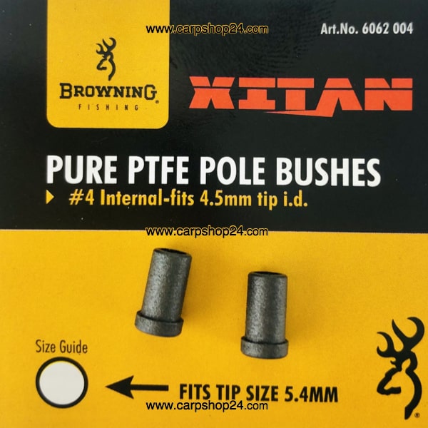 Browning Xitan Pure PTFE Pole Bushes Binnenbussen 4 6062004