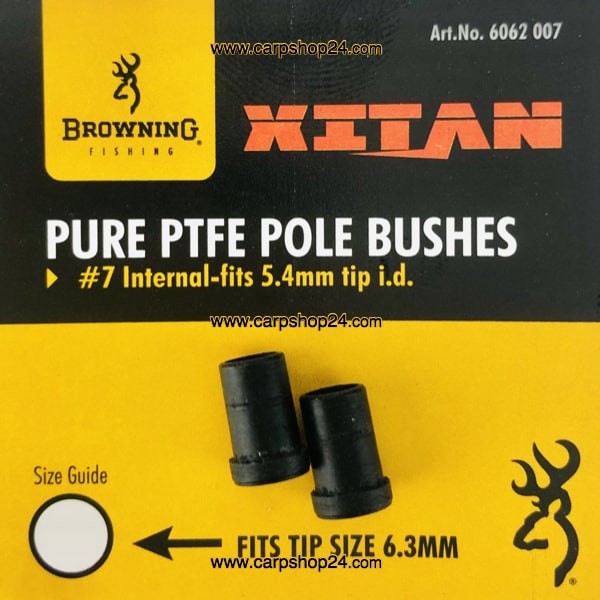 Browning Xitan Pure PTFE Pole Bushes Binnenbussen 7 6062007