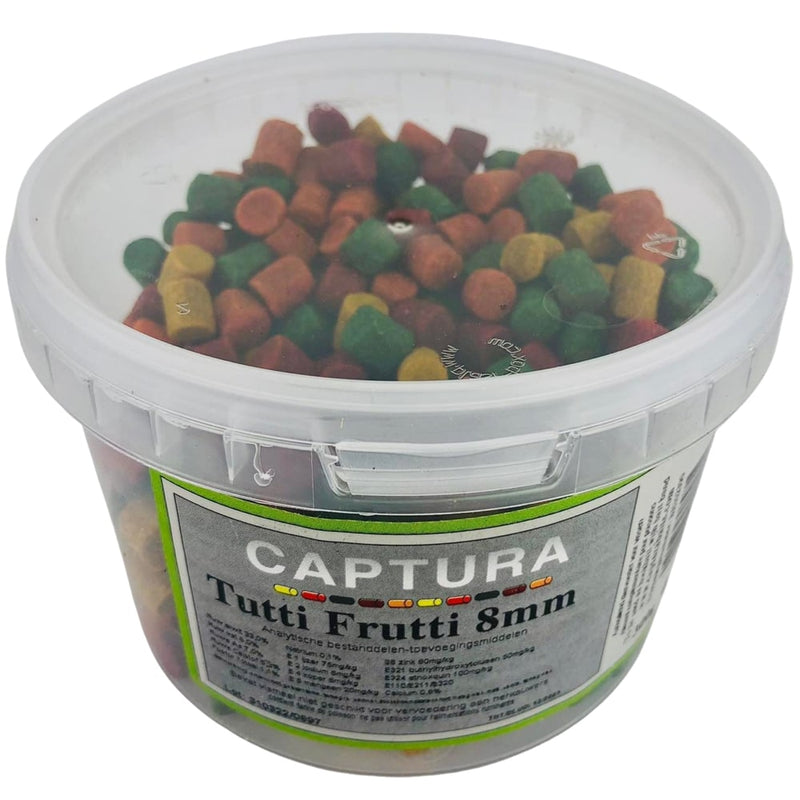 captura flavoured pellets 300g bait band tutti frutti