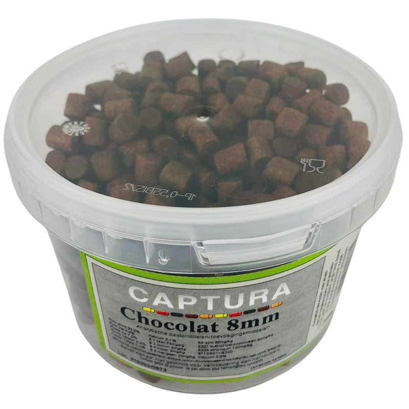 captura flavoured pellets 300g bait band chocolat