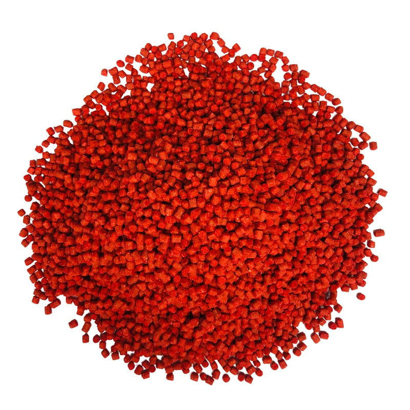 Captura flavoured pellets 3mm strawberry rood