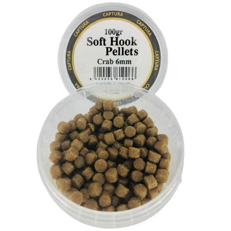 Captura Soft hook pellets crab 6mm