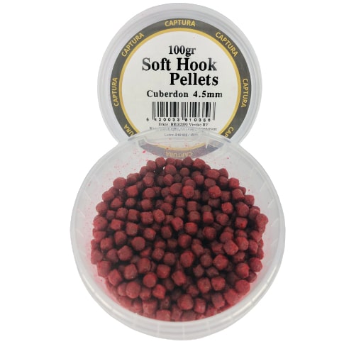 Captura Soft hook pellets cuberdon 4mm