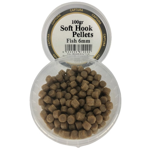 Captura Soft hook pellets fish 6mm