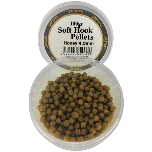 Captura Soft hook pellets honey 4mm